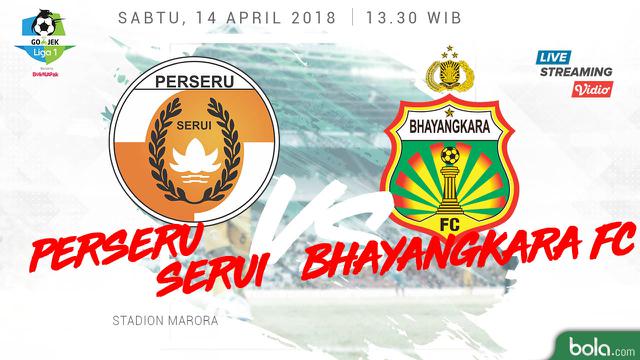 Perseru Serui Vs Bhayangkara FC