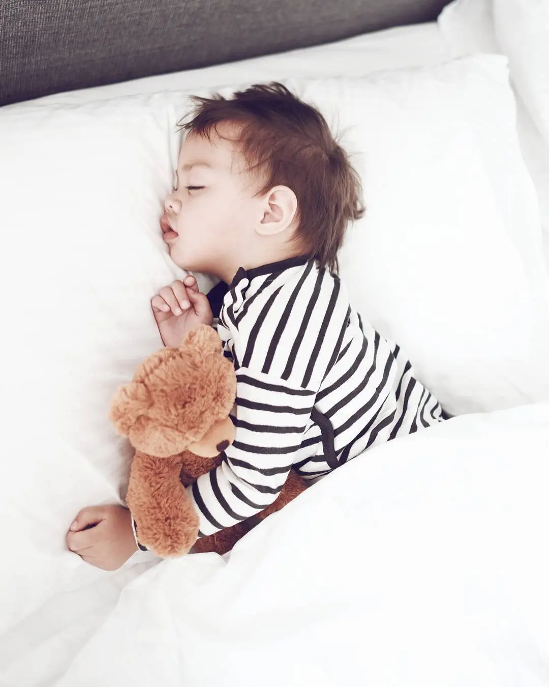 Bjorka, anak Ringgo Agus Rahman dan Sabai Morscheck. (Instagram/sabaidieter)