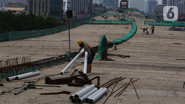 Konstruksi Jalan Tol Layang Kelapa Gading