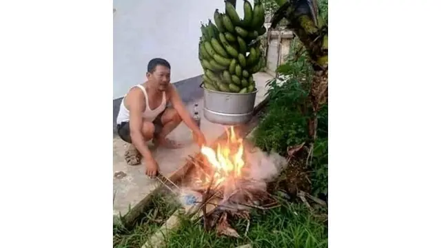 6 Kelakuan Nyeleneh Bapak-Bapak saat Masak Ini Bikin Ngakak (sumber: Instagram.com/sukijan.id)