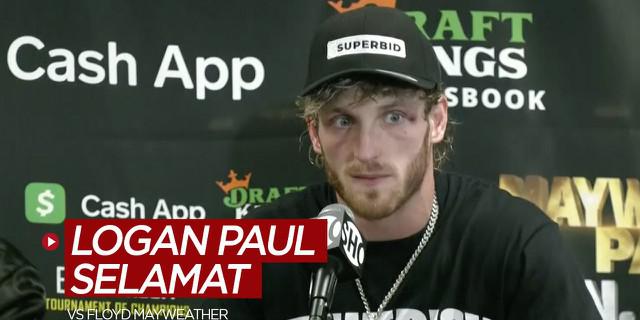 VIDEO: Logan Paul Selamat dari Laga Tinju Melawan Floyd Mayweather