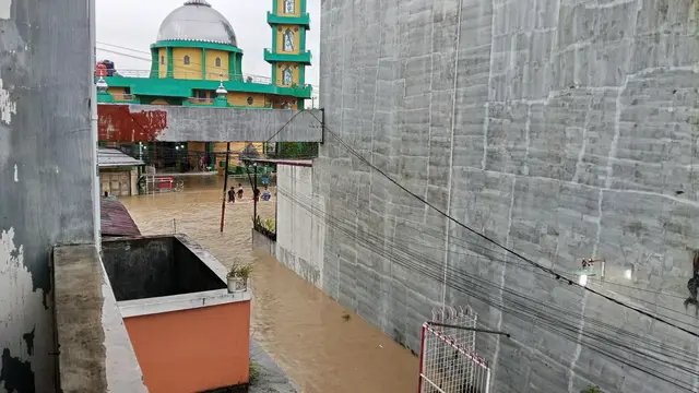 Sejumlah wilayah di Medan kebanjiran