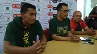 Jafri Sastra bangkit dan menapak karir baru bersama PSMS di pentas Liga 2 2019. (Bola.com/Gatot Susetyo)