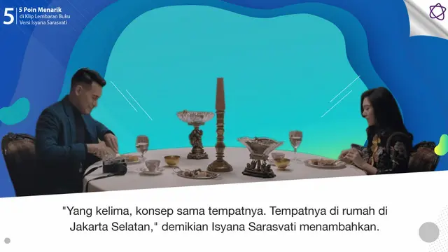 [Bintang] 5 Poin Menarik di Klip Lembaran Buku Versi Isyana Sarasvati