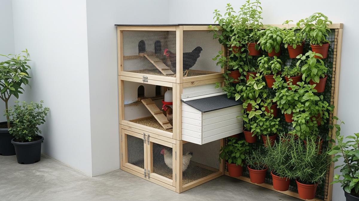 9 Model Kandang Ayam di Teras Supaya Tidak Bau dan Berisik, Tips Ternak di Lahan Sempit