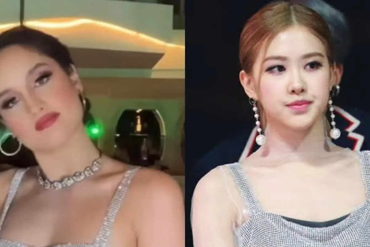 Cinta Laura kenakan crop top mirip Rose Blackpink, siapa favoritmu?