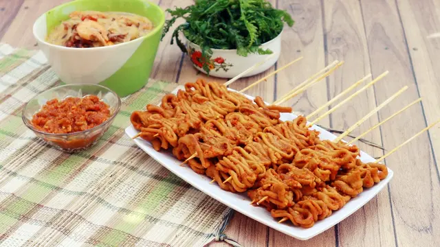 sate usus ayam