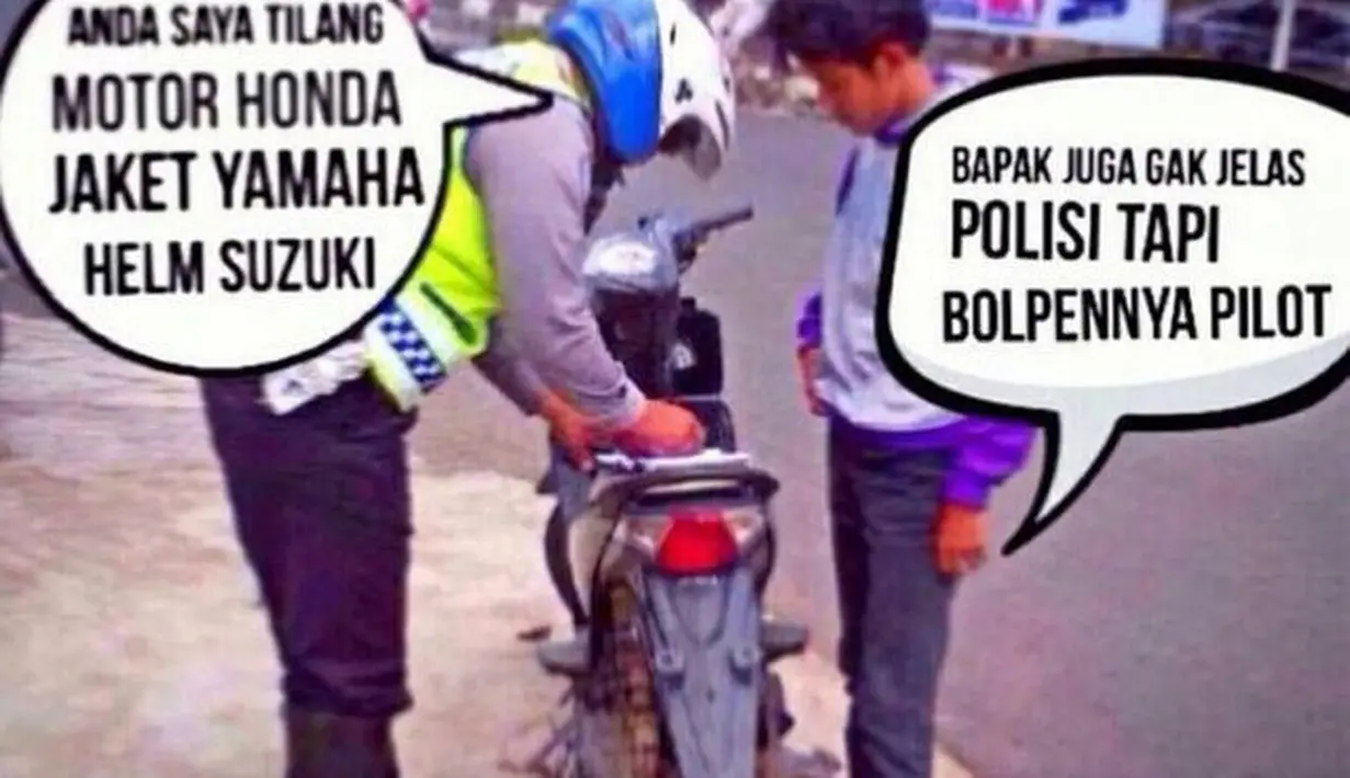 Galeri Meme Tingkah Polah Polisi Galeri