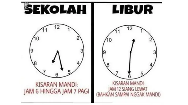 10 Meme Kocak saat Libur Sekolah Ini Relate Banget