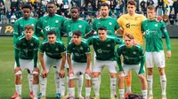 Joey Pelupessy menjadi starter saat Lommel SK menjalani laga lanjutan Challenger Pro League 2024/2025, Minggu (30/3/2025). (Dok. Lommel SK)