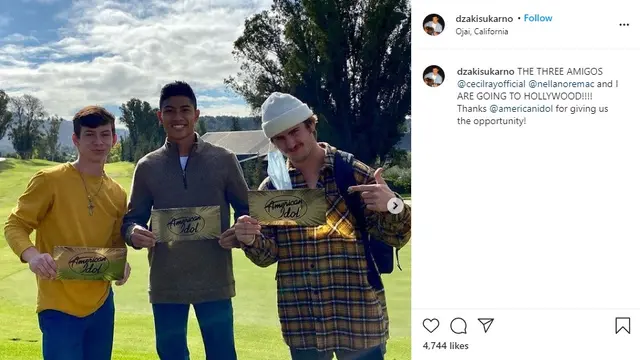 Dzaki Sukarno (Foto: Instagram/@dzakisukarno)
