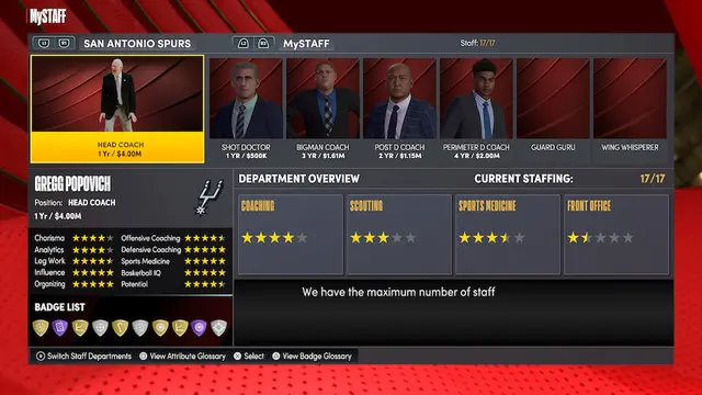 Tampilan Video Game NBA 2K22