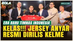 Kelme Perkenalkan Jersey Timnas Indonesia Terbaru, Tampilan Garuda Makin Ikonik!