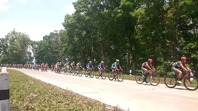 Pembalap International Tour de Banyuwangi Ijen