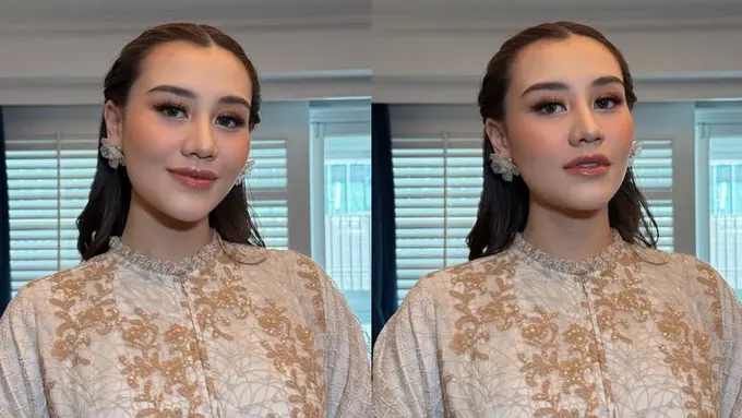 Pesona Aaliyah Massaid saat runway saat sedang hamil