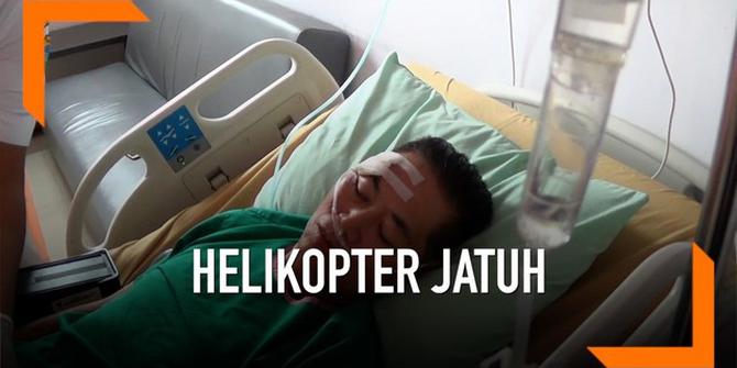 VIDEO: Kesaksian Kopilot Helikopter yang Jatuh di Tasikmalaya