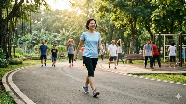 Cara Balik ke Rutinitas Tanpa Tersiksa setelah Lebaran (Foto: Gemini AI)