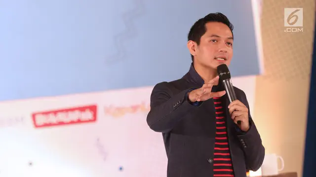 Dude Harlino Bagi Inspirasi Bisnis di EGTC 2018 Bandung