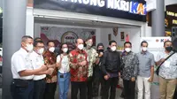 PT KAI dan BNPT menggagas warung NKRI. (Dian Kurniawan/Liputan6.com)