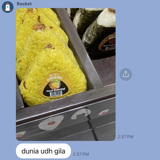 6 Potret Onigiri Nasi Kuning Versi Kearifan Lokal Ini, Rasanya Bikin Penasaran