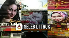 Selain Franda, ternyata cukup banyak wajah selebriti Tanah Air yang hiasi bak truk. Namun memang setiap wajah selebriti yang menghiasi bak truk adalah selebriti wanita.