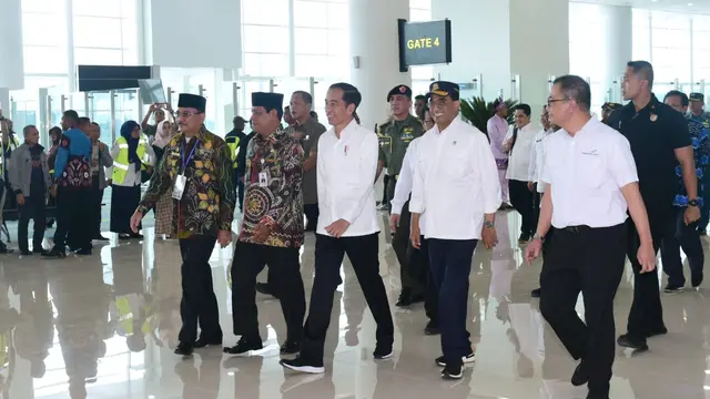 Peresmian Terminal Baru Bandara Syamsudin Noor oleh Presiden Jokowi
