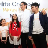 Orkestra menjadi sarana Addie MS kenalkan perbedaan dan keindahan. (istimewa)