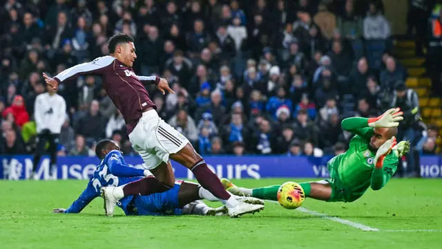 Foto: Ollie Watkins Buat Publik Stamford Bridge Terdiam, Aston Villa Bungkam Chelsea di Liga Inggris