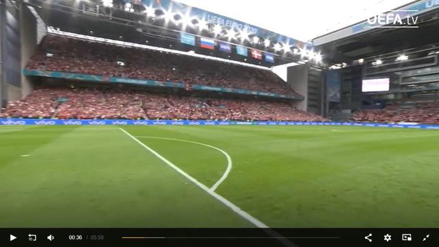 Bendera Rusia di Euro 2020.