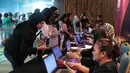 Acara XYZ Day 2018 ini sekaligus menjadi ajang perkenalan bersatunya dua media daring terkemuka Indonesia yaitu PT Liputan Enam Dot Com dan PT Kapanlagi Dot Com Network. (Adrian Putra/Bintang.com)