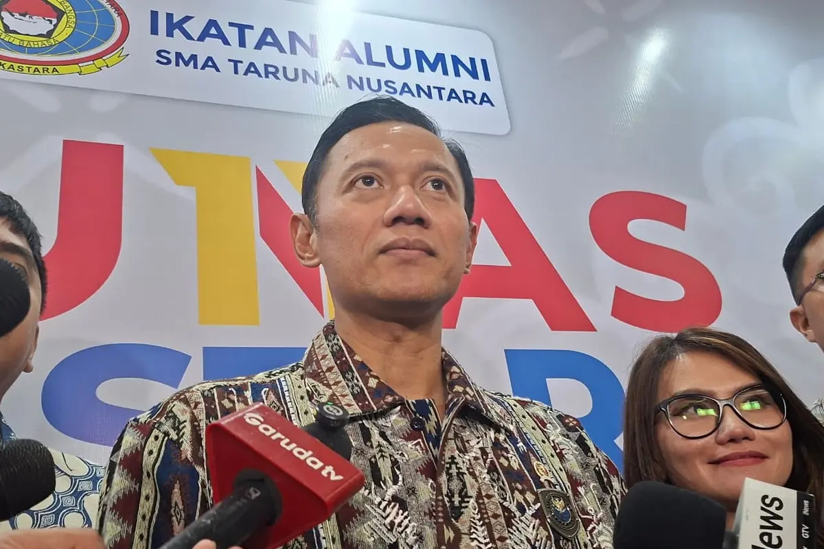 Menteri Koordinator (Menko) Bidang Infrastruktur dan Pembangunan Kewilayahan, Agus Harimurti Yudhoyono (AHY). (Liputan6.com/Winda Nelfira)