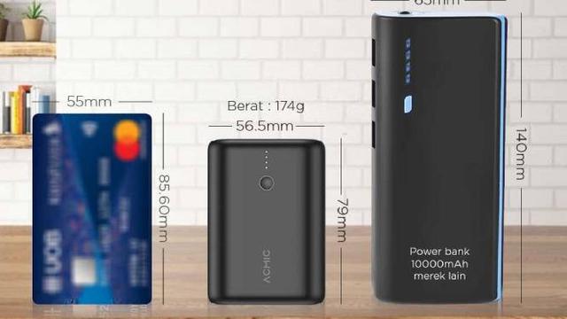 ACMIC Rilis Powerbank 10.000mAh Berteknologi AI, Ukurannya ...