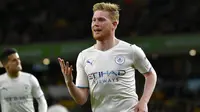 Liga Inggris: Kevin De Bruyne Belum Puas Ukir Quattrick ke Gawang Wolverhampton