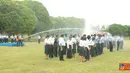 Citizen6, Subang: Pangkalan TNI AU Suryadarma, menyelenggarakan upacara kenaikan pangkat dan golongan bagi Prajurit dan PNS TNI AU di Lapangan Suryadarma Krida, Lanud Suryadarma, Subang, Jumat (1/4). (Pengirim: Dodo)