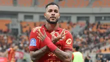 Penyerang andalan Persija Jakarta, Maxwell Souza melakukan selebrasi usai mencetak gol penentu kemenangan atas PSM Makassar pada pekan ke-22 BRI Super League 2025/2026 yang digelar di Jakarta International Stadium, Jumat (20/2) malam WIB. (Bola.com/Abdul Aziz)