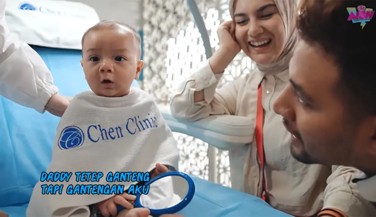 Baby Air Anak Ammar Zoni dan Irish Bella (Youtube/Aish TV)