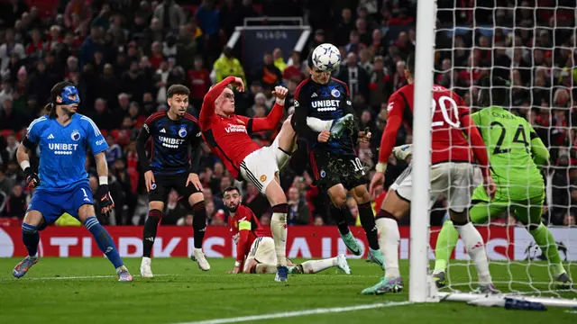 Foto: Puja-puji untuk Harry Maguire dan Andre Onana yang Tentukan Kemenangan MU atas FC Copenhagen di Liga Champions