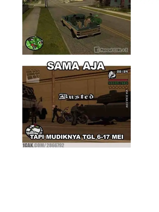7 Meme Kocak Larangan Mudik 2021 Ini Bikin Geregetan