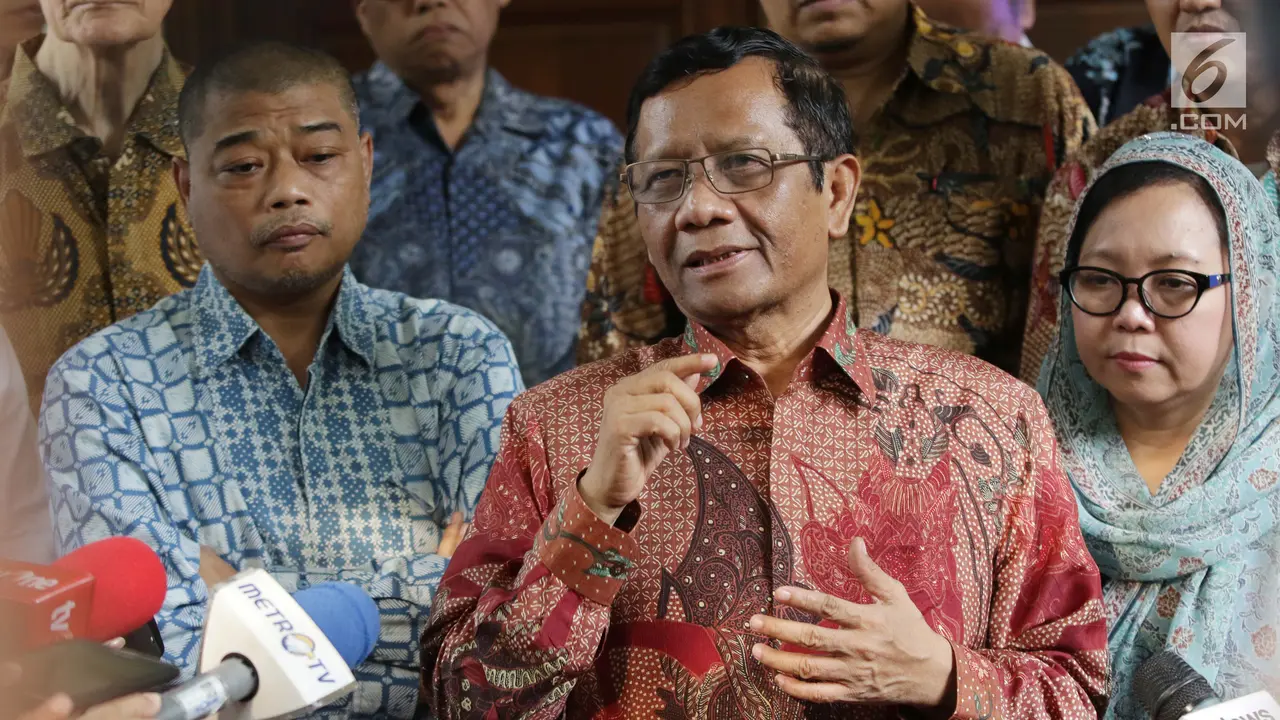 Mahfud MD dan Gerakan Suluh Kebangsaan Sambangi Kediaman Megawati