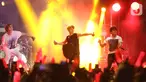 Boyband asal Korea Selatan, iKON menghibur penonton pada festival musik GUDFEST 2019 hari pertama di Helipad Parking Ground, Senayan, Sabtu (2/11/2019). Kehadiran iKON dalam GUDFEST merupakan yang pertama setelah Hanbin atau B.I memutuskan hengkang. (Fimela.com/Bambang E. Ros)