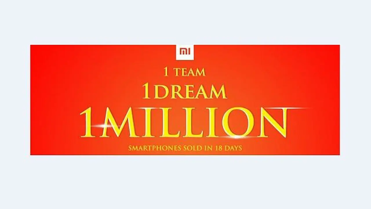 Xiaomi berhasil menjual satu juta smartphone di India dalam waktu 18 hari