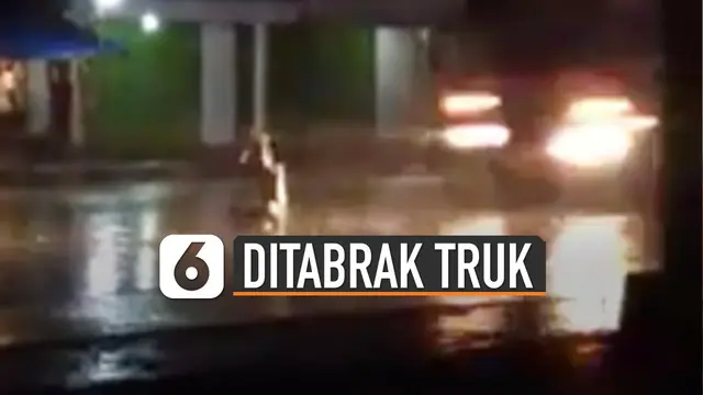 Belakangan ramai video seorang pria duduk bersila di tengah jalan malam hari hingga kemudian ditabrak oleh truk Pertamina yang melintas.