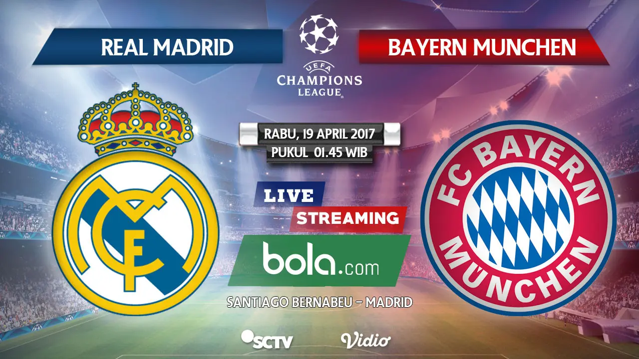 Champions League_Real Madrid vs Bayer Munchen
