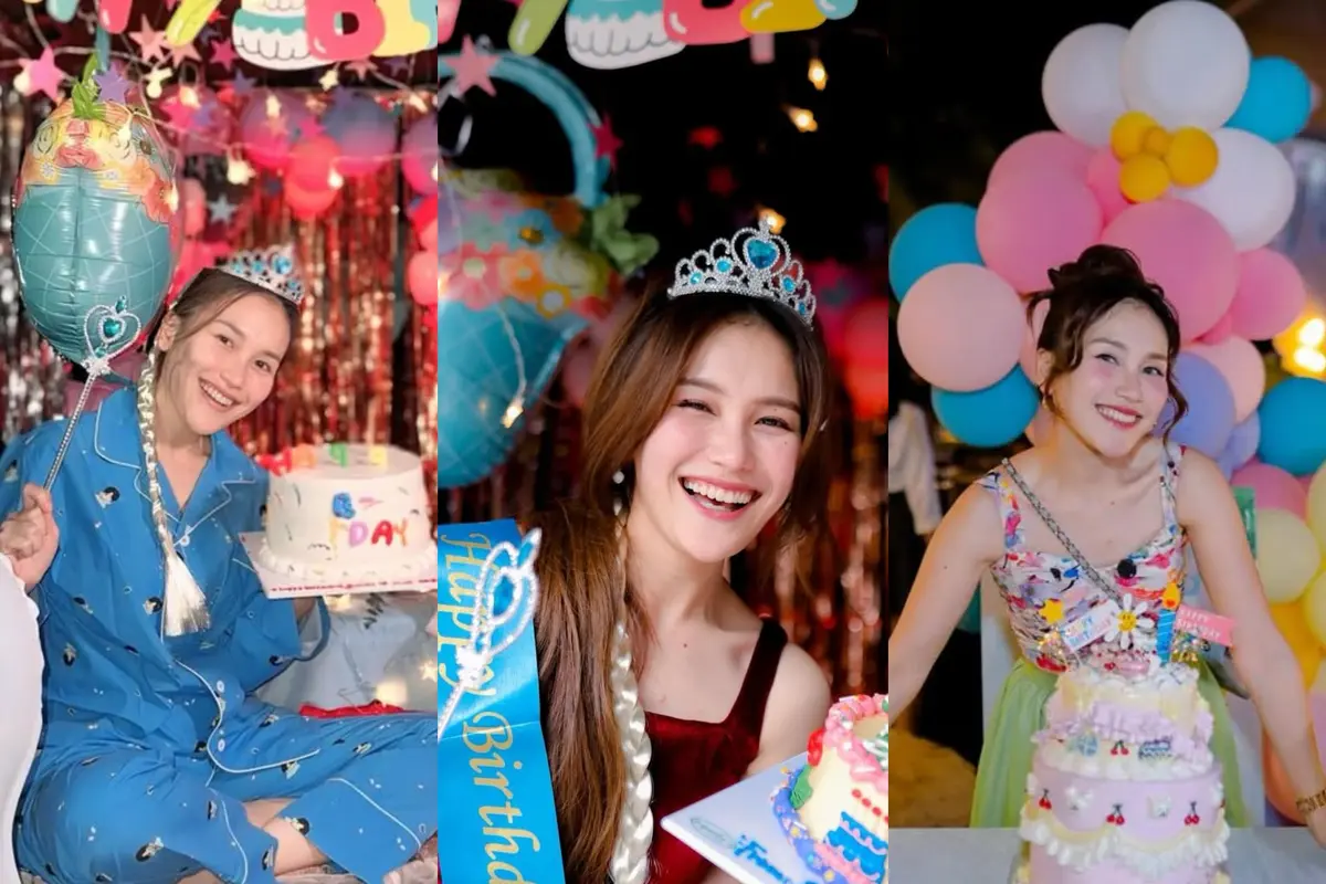 Potret Ayu Ting-Ting di Parade Selebrasi Ulang Tahun ke-33, dari Pakai Piyama hingga Leisure Wear dengan Tas Branded