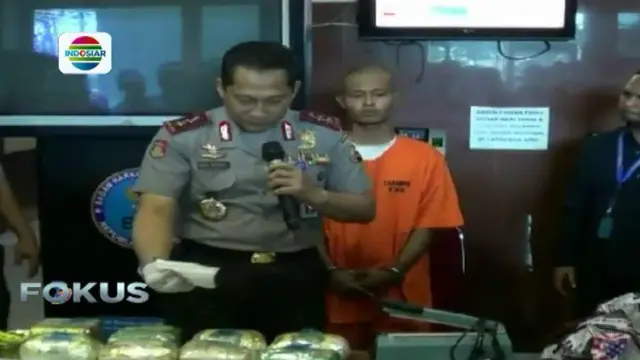 BNN Tangkap 10 Pengedar Sabu Jaringan Malaysia-Indonesia