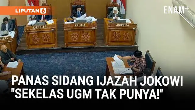 Momen Panas Sidang Kasus Ijazah Jokowi, Hakim Skakmat UGM: Sekelas Universitas Terbaik!