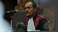 Sidang lanjutan praperadilan Budi Gunawan tersebut dipimpin Hakim Sarpin Rijaldi dengan agenda pembacaan permohonan terhadap KPK di PN Jakarta Selatan, Senin (9/2/2015). (Liputan6.com/Johan Tallo)