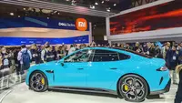 Xiaomi pamer mobil listrik Xiaomi SU7 di MWC 2024. Liputan6.com/Iskandar