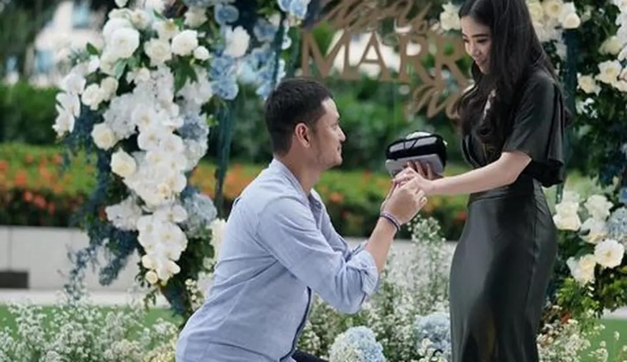 Jessica Tanoesoedibjo dan Jonathan Natakusuma (Instagram/jessicatanoe)