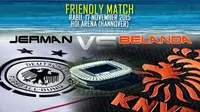 Jerman vs Belanda (Abdillah/Liputan6.com)